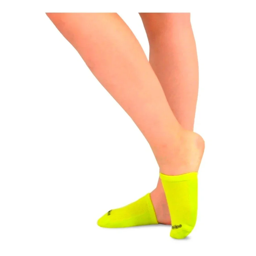 TeeHee Non-Slip Toe Pads Orange, Yellow, and White One Size